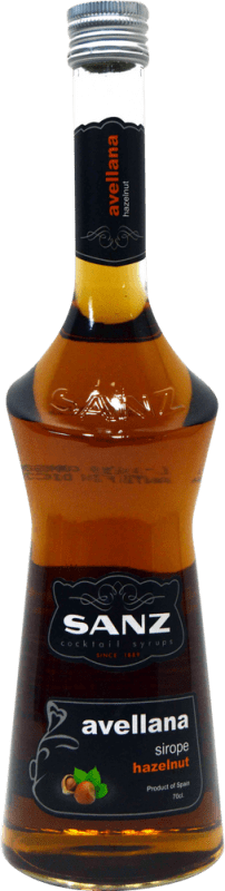 Envio grátis | Schnapp J. Borrajo Sirope Sanz Hazelnut Avellana Espanha 70 cl Sem Álcool