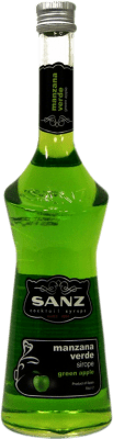 Schnapp J. Borrajo Sirope Sanz Green Apple Manzana Verde 70 cl Sans Alcool