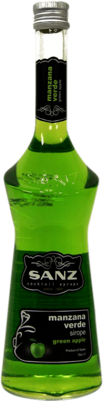 Envoi gratuit | Schnapp J. Borrajo Sirope Sanz Green Apple Manzana Verde Espagne 70 cl Sans Alcool