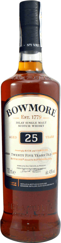 427,95 € | Single Malt Whisky Morrison's Bowmore United Kingdom 25 Years 70 cl