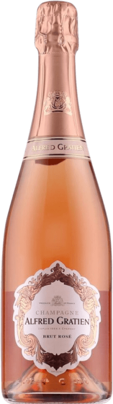 62,95 € Envio grátis | Espumante Rosé Alfred Gratien Brut — Bruto Rosé A.O.C. Champagne