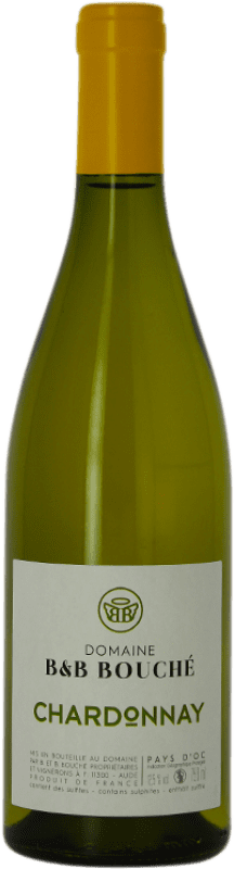 9,95 € | Белое вино B&B Bouché I.G.P. Vin de Pays d'Oc Лангедок-Руссильон Франция Chardonnay — Шардоне 75 cl