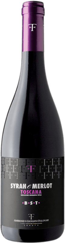 送料無料 | 赤ワイン Baby Super Syrah e Merlot I.G.T. Toscana トスカーナ イタリア Merlot, Syrah 75 cl