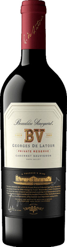 Kostenloser Versand | Rotwein Beaulieu Private Reserve Georges de Latour Reserve I.G. Napa Valley Napa-Tal Vereinigte Staaten Cabernet Sauvignon, Malbec, Petit Verdot 75 cl