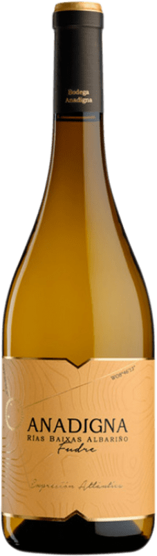 免费送货 | 白酒 Anadigna Fudre 岁 D.O. Rías Baixas 加利西亚 西班牙 Albariño 75 cl