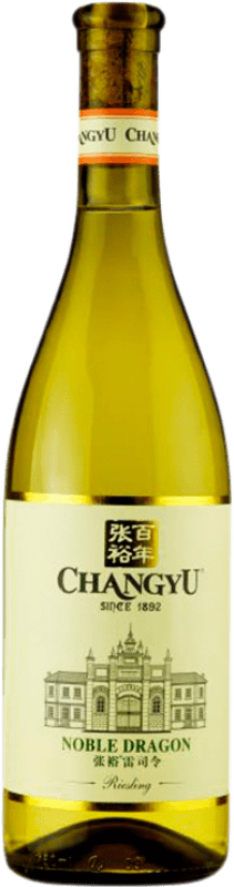 Бесплатная доставка | Белое вино Changyu Noble Dragon Yantai Китай Riesling 75 cl