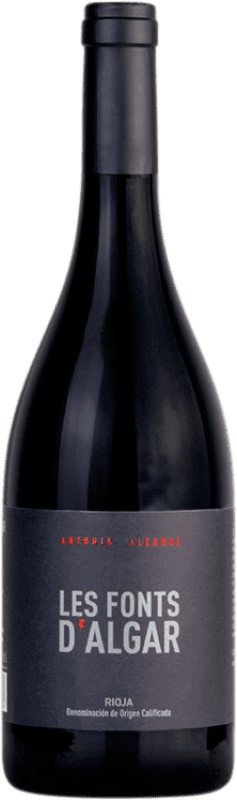 42,95 € | Красное вино Antonio Alcaraz Les Fonts d'Algar Selección D.O.Ca. Rioja Ла-Риоха Испания Tempranillo 75 cl