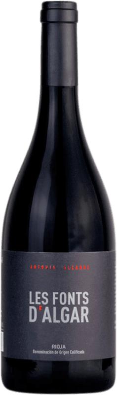 Kostenloser Versand | Rotwein Antonio Alcaraz Les Fonts d'Algar Auswahl D.O.Ca. Rioja La Rioja Spanien Tempranillo 75 cl
