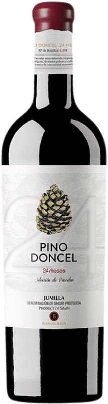 36,95 € Kostenloser Versand | Rotwein Bleda Pino Doncel 24 Meses Parcelas Auswahl Crianza — Kurze Fassreifung D.O. Jumilla