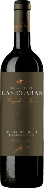 Envio grátis | Vinho tinto Convento de Las Claras Paraje de San Juan D.O. Ribera del Duero Castela e Leão Espanha Tempranillo 75 cl