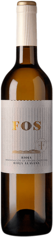 Envoi gratuit | Vin blanc Fos Blanco D.O.Ca. Rioja Pays Basque Espagne Viura 75 cl