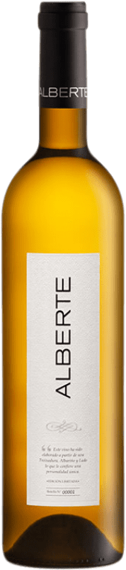 Envio grátis | Vinho branco Nairoa Alberte Blanco D.O. Ribeiro Galiza Espanha Treixadura 75 cl