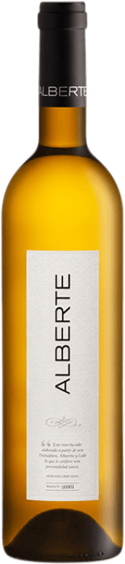 Envío gratis | Vino Blanco Nairoa Alberte D.O. Ribeiro Galicia España Treixadura 75 cl