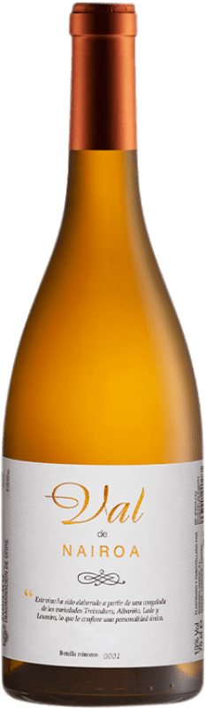 Envio grátis | Vinho Branco Nairoa Val D.O. Ribeiro Galiza Espanha Loureiro, Treixadura, Albariño — Albarinho, Lado 75 cl
