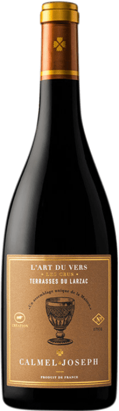 Envoi gratuit | Vin rouge Calmel & Joseph L'Art du Vers Terrasses du Larzac Languedoc France Syrah, Grenache, Mourvèdre 75 cl