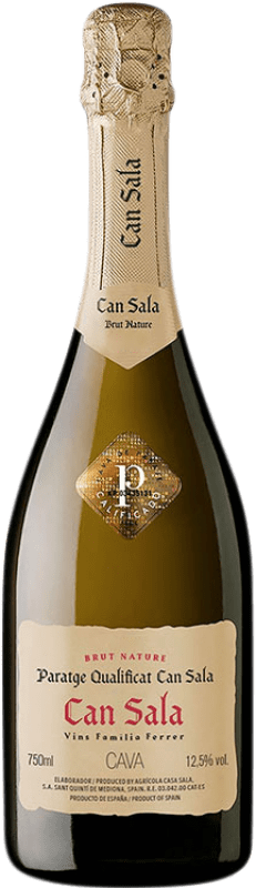 Envoi gratuit | Blanc mousseux Can Sala D.O. Cava Catalogne Espagne Xarel·lo, Parellada 75 cl