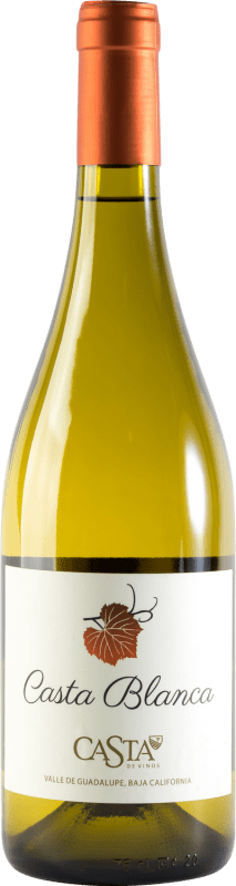 Бесплатная доставка | Белое вино Casta de Vinos Casta Blanca Valle de San Vicente Калифорния Мексика Chardonnay 75 cl