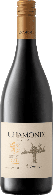 送料無料 | 赤ワイン Chamonix Greywacke I.G. Franschhoek ステレンボッシュ 南アフリカ Pinotage 75 cl