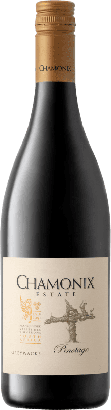 Spedizione Gratuita | Vino rosso Chamonix Greywacke I.G. Franschhoek Stellenbosch Sud Africa Pinotage 75 cl
