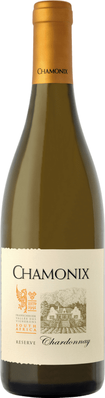免费送货 | 白葡萄酒 Chamonix 珍藏 I.G. Franschhoek 斯泰伦博斯 南非 Chardonnay — 莎当妮 75 cl