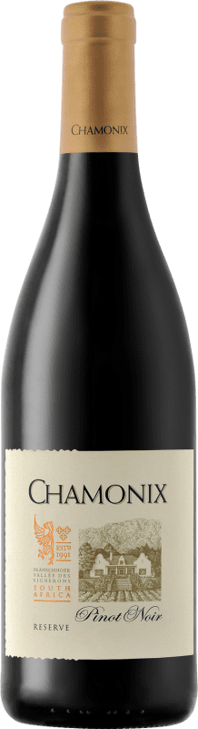 Spedizione Gratuita | Vino rosso Chamonix Riserva I.G. Franschhoek Stellenbosch Sud Africa Pinot Nero 75 cl