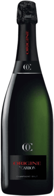 Kostenloser Versand | Weißer Sekt Carbon Origine Exclusive Brut A.O.C. Champagne Champagner Frankreich Spätburgunder, Pinot Meunier 75 cl