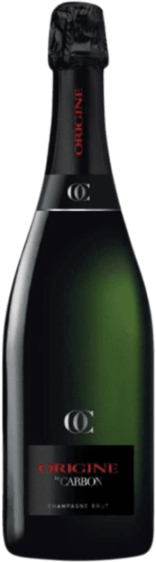Free Shipping | White sparkling Carbon Origine Exclusive Brut A.O.C. Champagne Champagne France Pinot Black, Pinot Meunier 75 cl