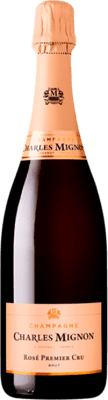 Charles Mignon Brut — брют Champagne 1er Premier Cru, Rosé — Розе, Premium — Премиум Резерва 75 cl