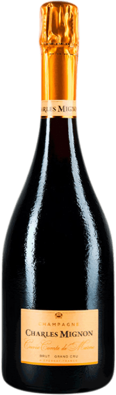 送料無料 | 白スパークリングワイン Charles Mignon Cuvée Comte de Marne Grand Cru Brut A.O.C. Champagne シャンパン フランス Pinot Black, Chardonnay 75 cl