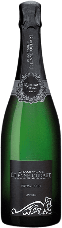 Envoi gratuit | Blanc mousseux Étienne Oudart Extra- Brut A.O.C. Champagne Champagne France Pinot Noir, Chardonnay, Pinot Meunier 75 cl