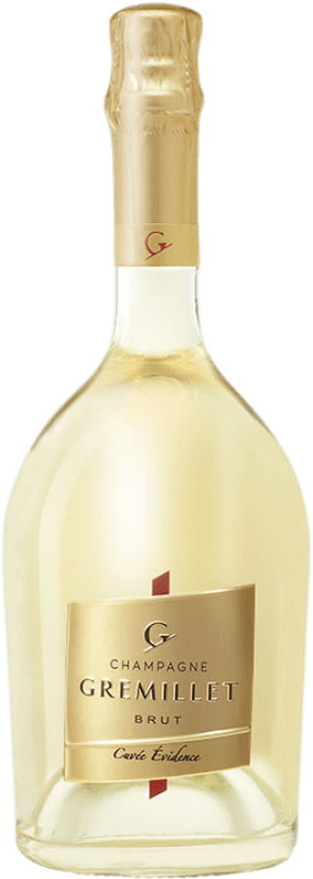 Бесплатная доставка | Белое игристое Gremillet Cuvée Evidence A.O.C. Champagne шампанское Франция Chardonnay 75 cl