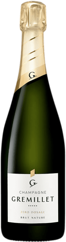 Envio grátis | Espumante branco Gremillet Zéro Dosage A.O.C. Champagne Champagne França Pinot Preto, Chardonnay 75 cl