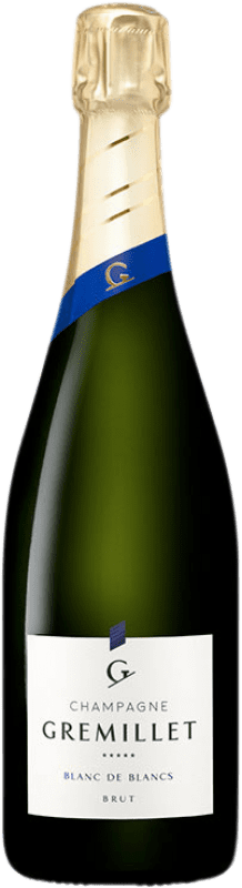 Envio grátis | Espumante branco Gremillet Blanc de Blancs A.O.C. Champagne Champagne França Chardonnay 75 cl