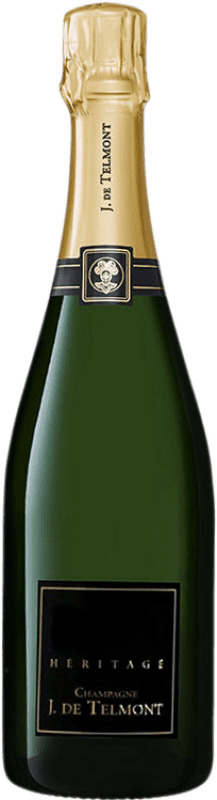 送料無料 | 白スパークリングワイン J. de Telmont Heritage Collection 1985 A.O.C. Champagne シャンパン フランス Pinot Meunier 75 cl