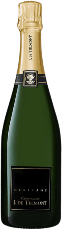 485,95 € Spedizione Gratuita | Spumante bianco J. de Telmont Heritage Collection 1985 A.O.C. Champagne
