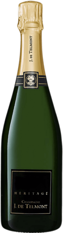 Free Shipping | White sparkling J. de Telmont Heritage Collection 1985 A.O.C. Champagne Champagne France Pinot Meunier 75 cl