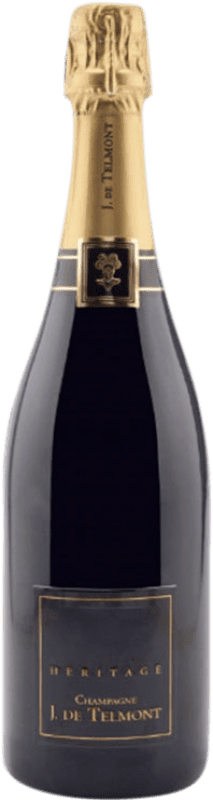 Envoi gratuit | Blanc mousseux J. de Telmont Heritage Collection 1990 A.O.C. Champagne Champagne France Chardonnay, Pinot Meunier 75 cl