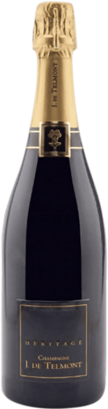 Free Shipping | White sparkling J. de Telmont Heritage Collection 1990 A.O.C. Champagne Champagne France Chardonnay, Pinot Meunier 75 cl