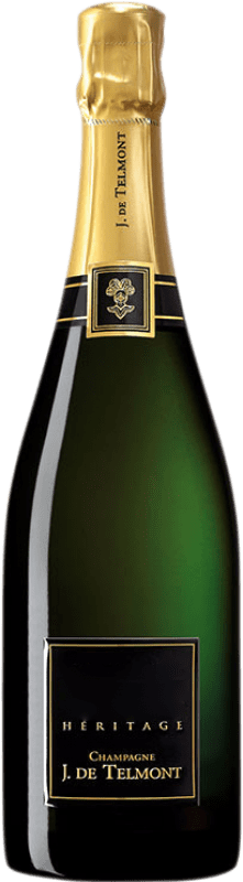 送料無料 | 白スパークリングワイン J. de Telmont Heritage Collection 1992 A.O.C. Champagne シャンパン フランス Pinot Meunier 75 cl