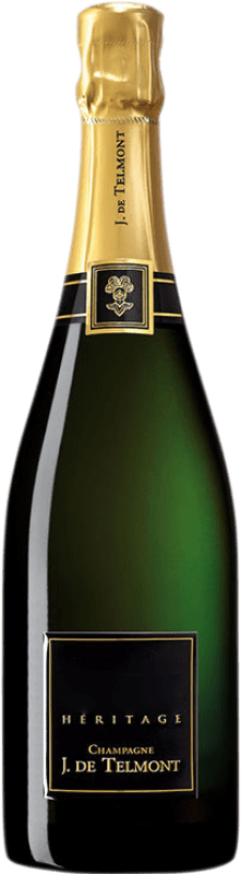 Free Shipping | White sparkling J. de Telmont Heritage Collection 1992 A.O.C. Champagne Champagne France Pinot Meunier 75 cl