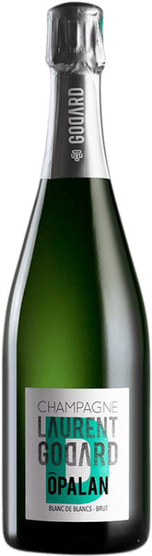 Бесплатная доставка | Белое игристое Laurent Godard Ôpalan Blanc de Blancs A.O.C. Champagne шампанское Франция Chardonnay 75 cl