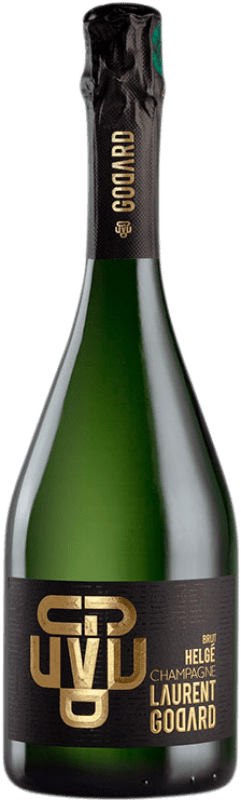 Free Shipping | White Sparkling Wine Laurent Godard Helgé A.O.C. Champagne Champagne France Pinot Noir, Chardonnay, Pinot Meunier 75 cl