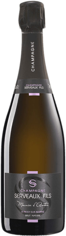 49,95 € Бесплатная доставка | Белое игристое Serveaux Meunier d'Antan Природа Брута A.O.C. Champagne