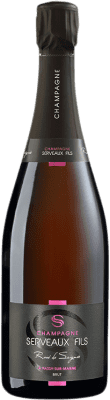 Serveaux Rosé de Saignée Pinot Meunier Extra Brut Champagne 75 cl