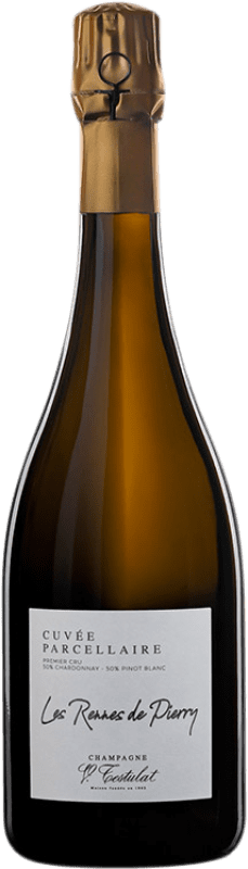 82,95 € Envio grátis | Espumante branco Vincent Testulat Cuvée Parcellaire Premier Cru Les Rennes de Pierry A.O.C. Champagne