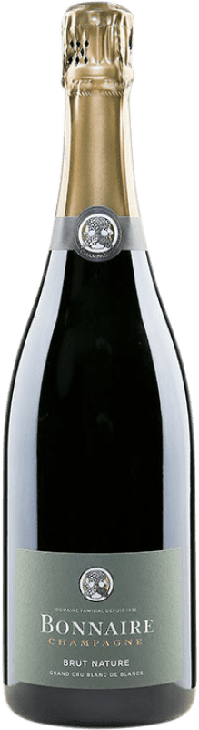 Бесплатная доставка | Белое игристое Bonnaire Grand Cru Blanc de Blancs Природа Брута A.O.C. Champagne шампанское Франция Chardonnay 75 cl