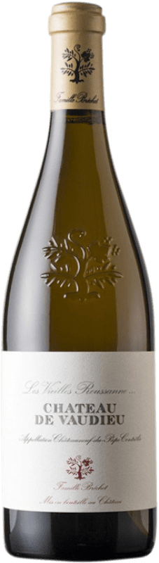 送料無料 | 白ワイン Château de Vaudieu Les Vieilles 高齢者 A.O.C. Châteauneuf-du-Pape プロヴァンス フランス Roussanne 75 cl