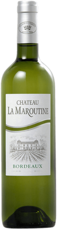 Envoi gratuit | Vin blanc Château La Maroutine Blanc A.O.C. Bordeaux Bordeaux France Sauvignon Blanc, Sémillon 75 cl