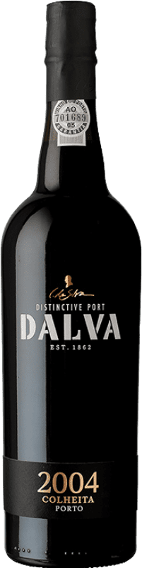 Envío gratis | Vino Generoso Fortificado Dalva Colheita 2004 I.G. Porto Oporto Portugal Touriga Franca, Touriga Nacional, Tinta Roriz, Tinta Barroca 75 cl
