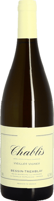 Spedizione Gratuita | Vino Bianco Bessin-Tremblay VV Vieilles Vignes — Vigne Vecchie A.O.C. Chablis Borgogna Francia Chardonnay 75 cl